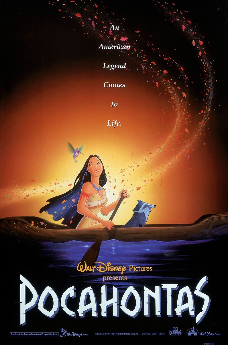 ポカホンタス　USオリジナル映画ポスター Walt Disney's Pocahontas movie poster (a) : 11 x 17 inches | eBay