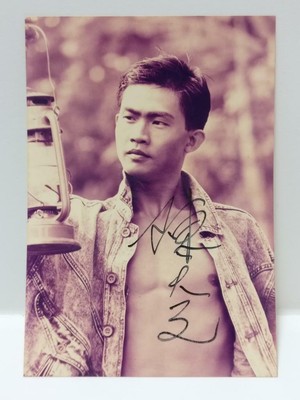 Vintage Singapore Actor 陈天文 Chen Tian Wen Signed Autograph Photo F S P018 Ebay