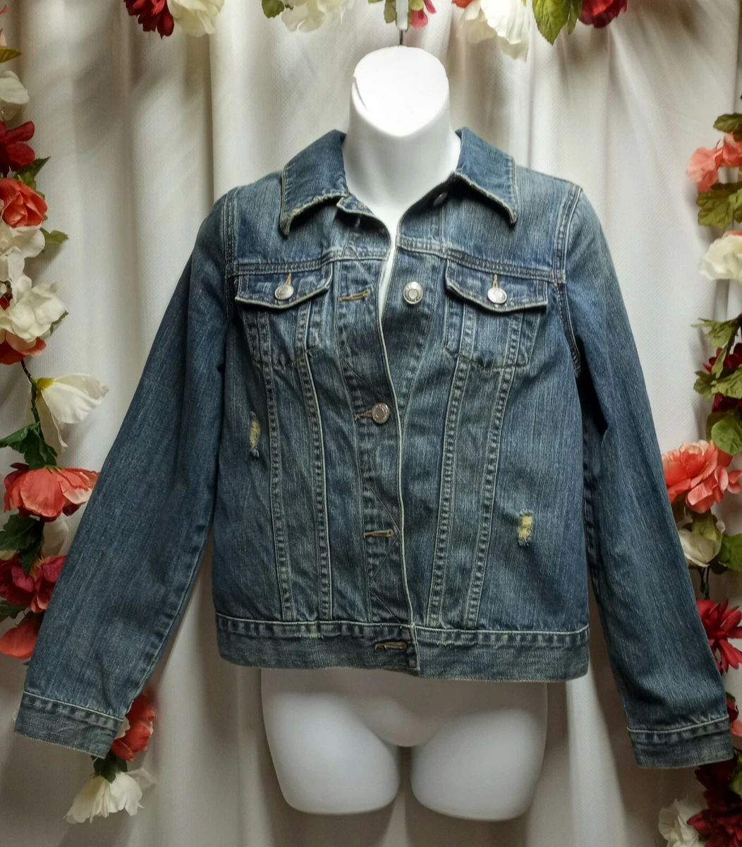 Old navy maternity jean jacket Clearance