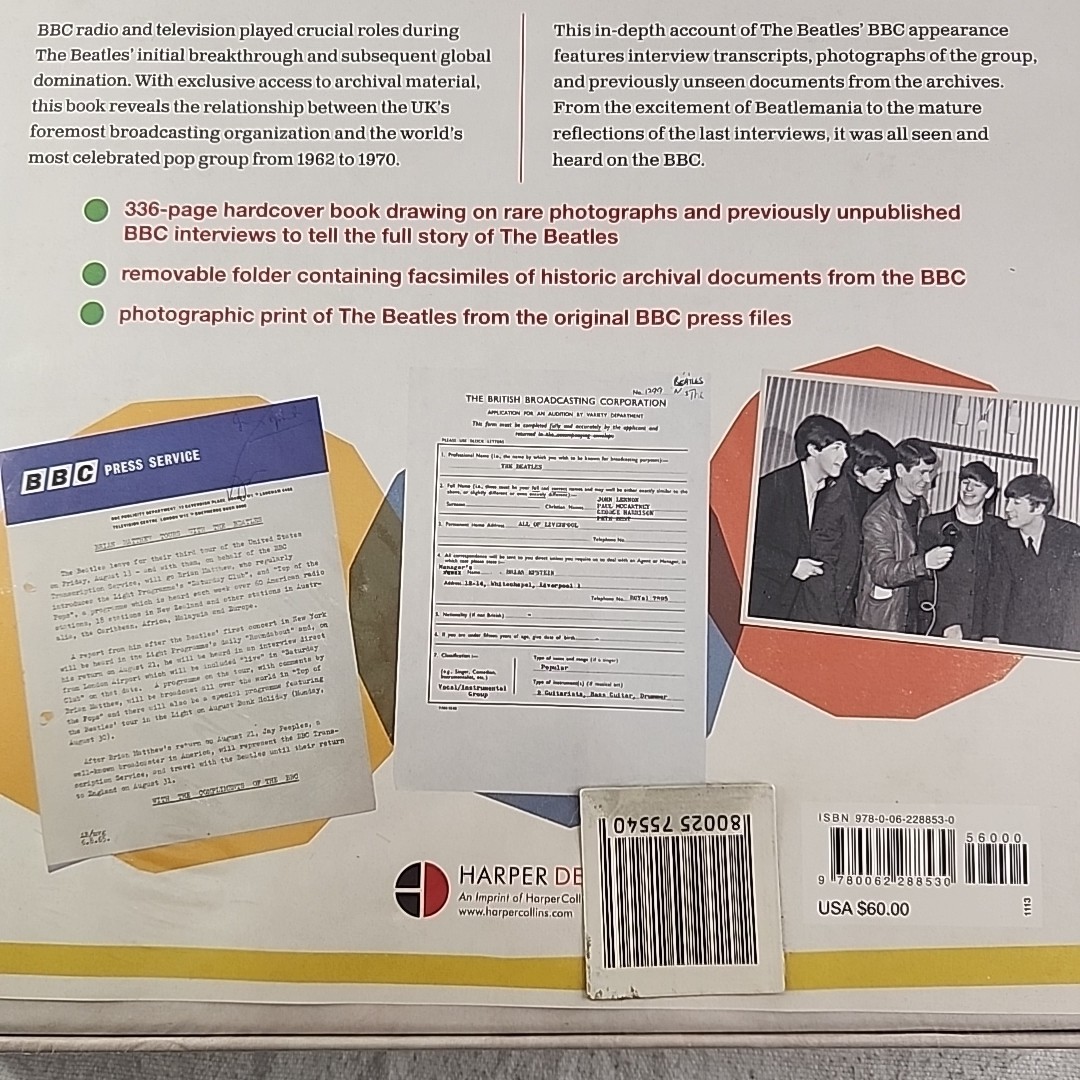 Beatles: the BBC Archives : 1962-1970 by Kevin Howlett (2013