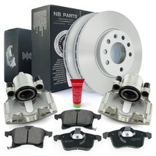 Bremssättel Bremsscheiben Beläge vorne für Opel Astra H Combo Meriva A Zafira B
