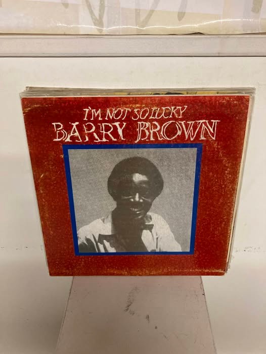 Barry Brown – I'm Not So Lucky LP (Black Roots)  reggae vinyl