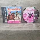 1999 Barbie Race and Ride PS1 Video Game Sony PlayStation Complete Manual CIB