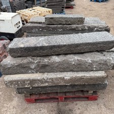 Reclaimed Granite Kerbs - 12" x 6"