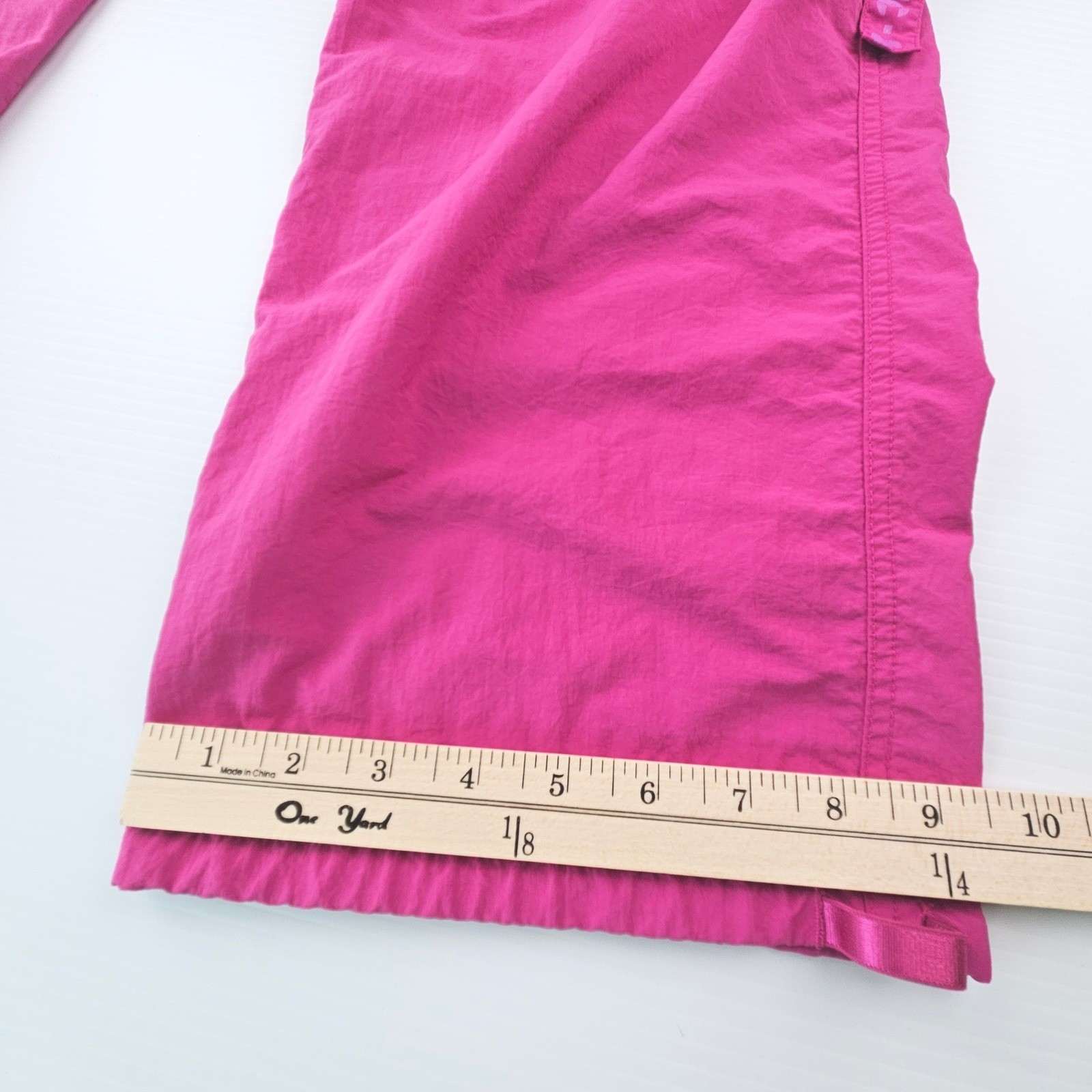 Zumba Feel the Music Cargo Pants Pink Nylon Dance Trousers Medium RN131301 image 9