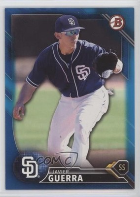 2016 Bowman Draft Top Prospects Blue 75/150 Javy Guerra Javier #BD-181 0l2