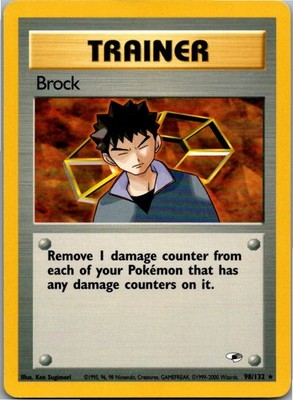 Brock 98/132 | Gym Heroes | Englisch | Pokémon TCG