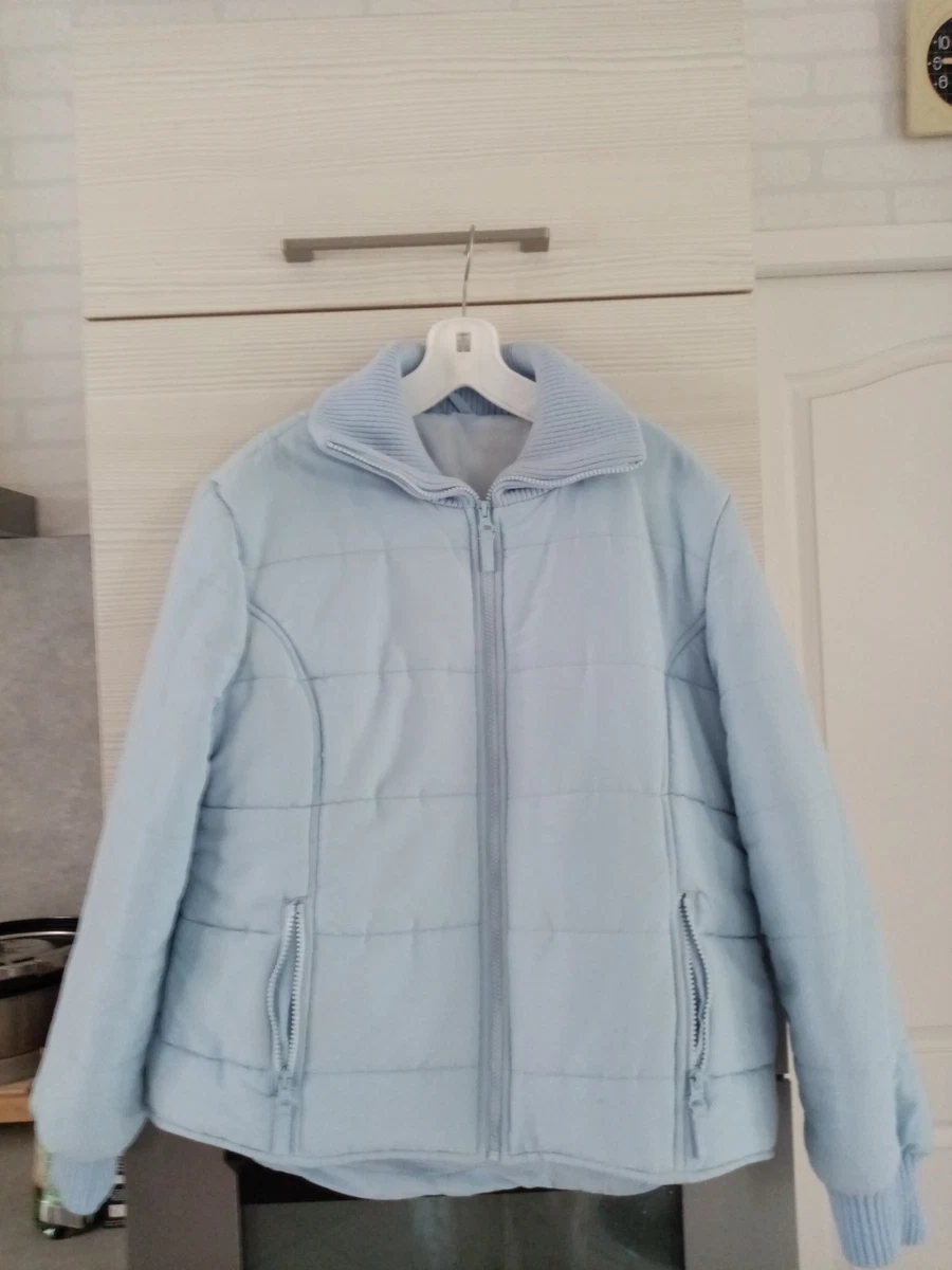 Veste MiM Noir Et écru En Faux Daim - Taille 42 Pour Femme, Jamais Portée