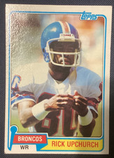 1981 Topps Rick Upchurch