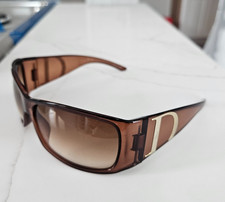CHRISTIAN DIOR D1 PC802 occhiali da sole vintage marrone oro usati