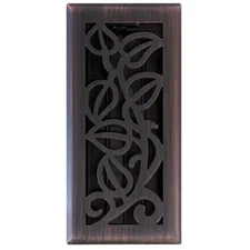 Imperial Manufacturing RG3280 4 x 12 in. Bronze Floor Register