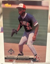 Garret Anderson 1994 Classic Minor League Rookie #105! 2 Card Min! Read Desc!. rookie card picture