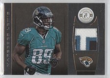 2013 Panini Totally Certified Materials Gold Prime 23/25 Marcedes Lewis #37 0a1