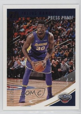 2018-19 Panini Donruss Press Proof Purple 193/199 Julius Randle #37 0zu3