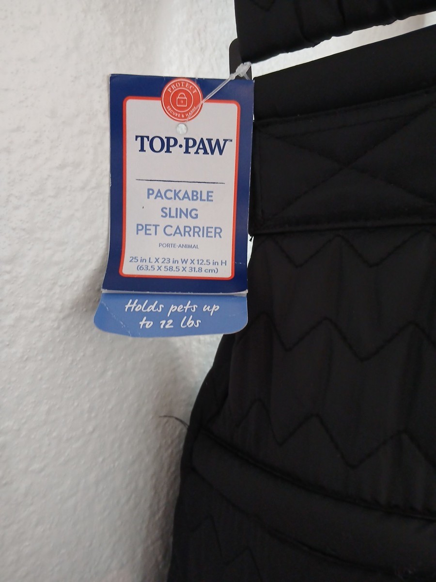 Top Paw Packable Sling Pet Carrier | eBay