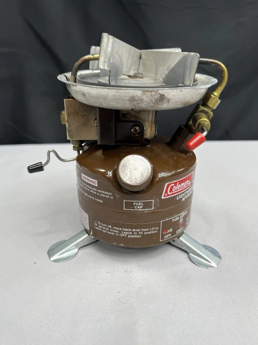 Réchaud de camping Coleman 425 vintage à deux