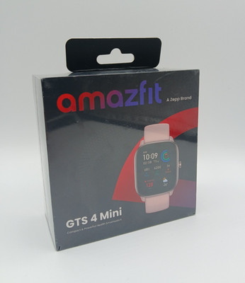 Amazfit GTS 4 Mini Smart Watch: Fitness Tracker with 120+ Sport Modes-Pink