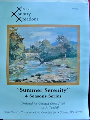 Summer Serenity Counted Cross Stitch Kit