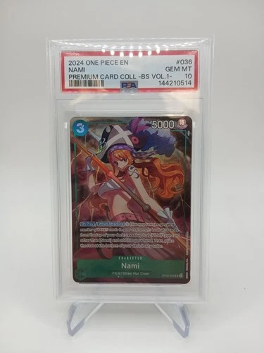 2024 One Piece Nami (Premium Card Collection -BS Vol. 1-) OP02-036 PSA 10