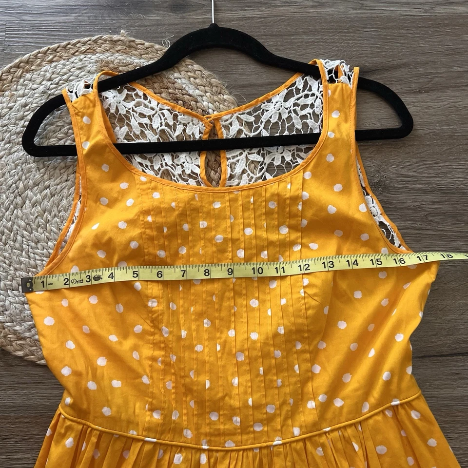 MOULINETTE SOEURS без рукавов в горошек кружева назад в бархатный цвет - Изображение 2 из 4