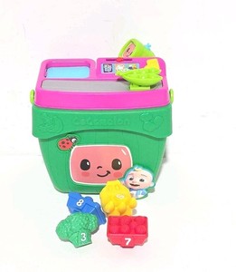 CoComelon Veggie Fun Learning Basket Pretend Play Food - INCOMPLETE 