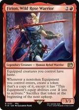 Firion, Wild Rose Warrior - Light Play MTG Universes Beyond: FINAL FANTASY