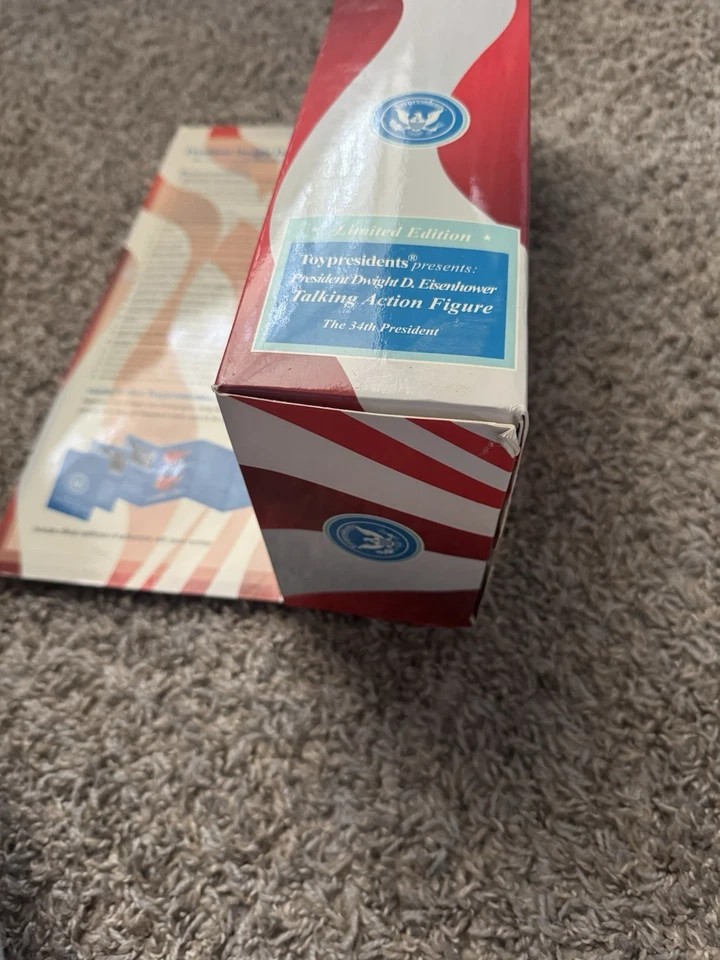 Figura de acción Toypresidents Talking Dwight D. Eisenhower Foto 3 de 4