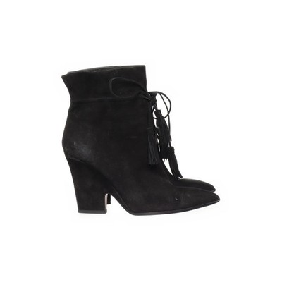 Aquazzura, Stiefeletten, Größe: 36, Schwarz, Wildleder, Damen #C3W