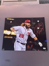 Jayson Werth Autographed Signed 16X20 Photo - Phillies - Beckett Witnessed