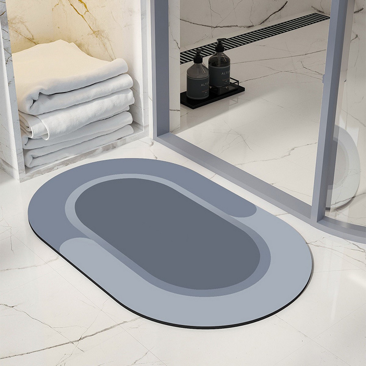 Non Slip Bath Mats for Bathroom Diatomaceous Earth Bath Mat