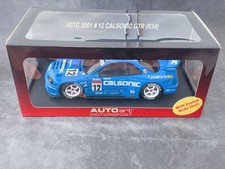 AUTOart 1/18 JGTC 2001 12 CALSONIC GTR (R34) All Japan GT Championship Calsonic