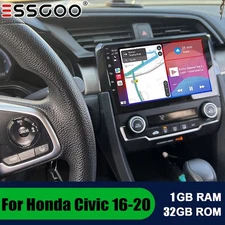 9" Android 15 For 2016-2020 Honda Civic Car Stereo Radio Carplay GPS WiFi BT SWC