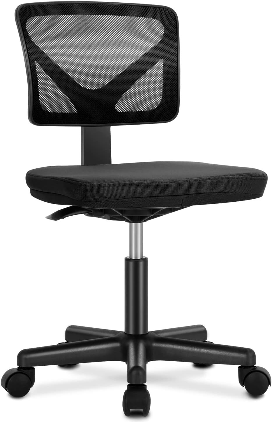 S With Wheels, Ergonomic Adjustable Home Desk Swivel Rolling