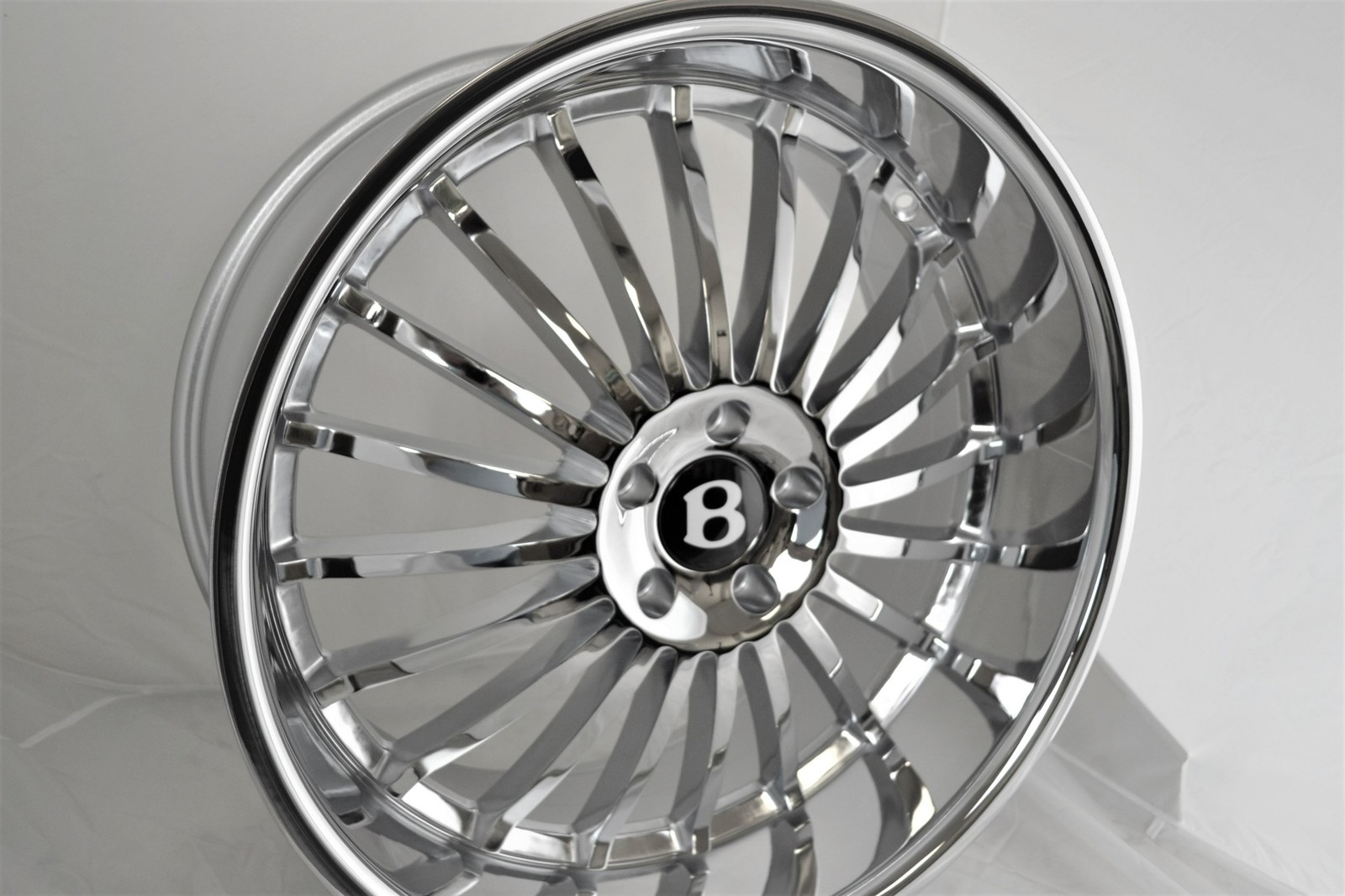 22-inch Premium CHROME Wheels Bentley GT GTC Flying Spur 2003-2011 GTX59 5x112