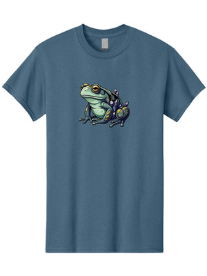 Crystal-Frog-2 Mens Graphic Tee, 100% Cotton, Casual Summer Wear