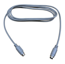 DataPower 10 Ft Mini Din 6-pin Male to Male PS2 PS/2 Cable Keyboard and Mouse