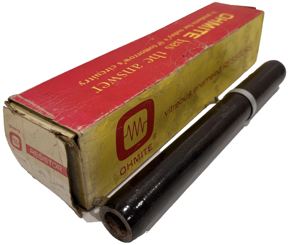 SET BESTEHEND AUS 4 NEUEN OHMITE D225K 100 WIDERSTÄNDEN 225W 100 OHM D225K100 - Bild 2 von 4