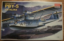 KIT MODELO 1:72 #2123 de una CATALINA CONSOLIDADA PBY-5 por ACADEMIA / MINICRAFT
