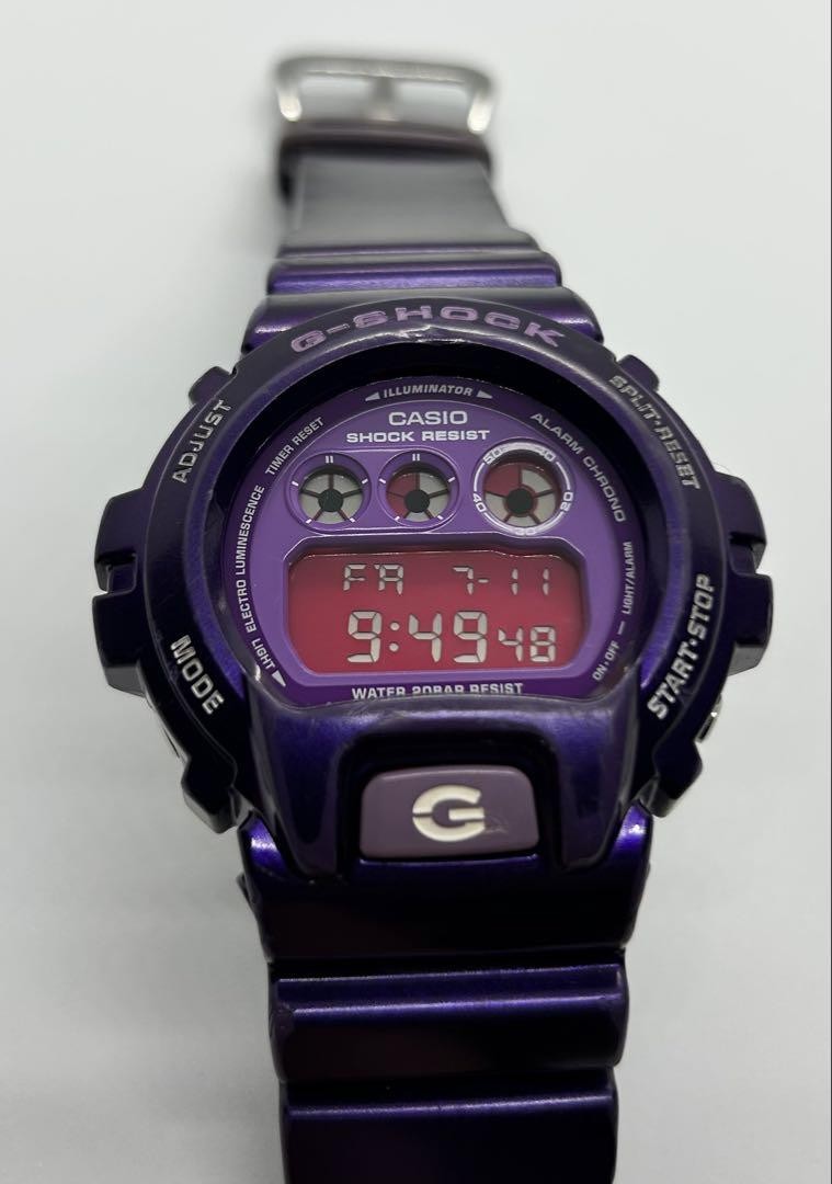 CASIO G-SHOCK DW-6900CC Purple Crazy Colors Watch Used | eBay