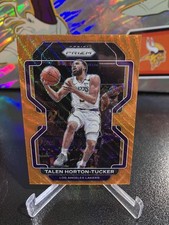 2021-22 prizm orange talen horton-tucker /60 laker no 142