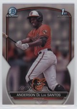 2023 Bowman Chrome Prospects Refractor /499 Anderson De Los Santos #BCP-207 01v6