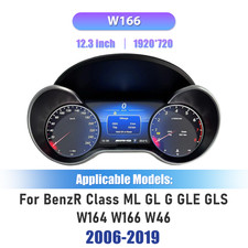 LCD Kombiinstrument Tacho Tachometer Cluster For Mercedes Benz R Class W166/W463