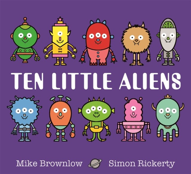 Ten Little Aliens by Mike Brownlow (Paperback Book)