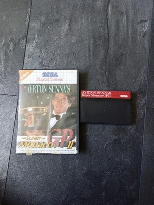 Ayrton Senna Super Monaco GP II - Master System Spiel