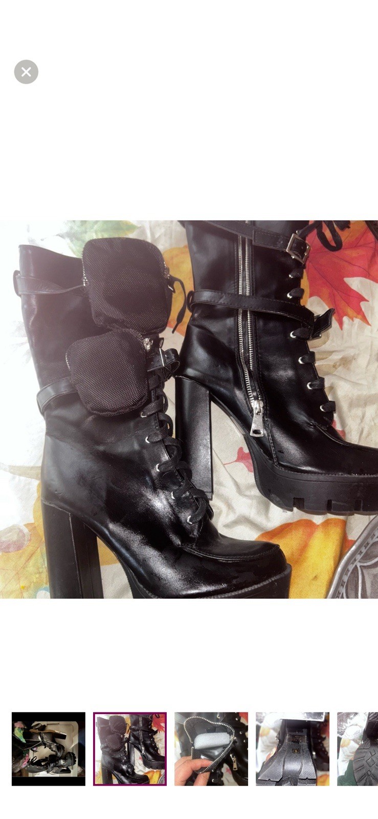 Brand New Platform Boots