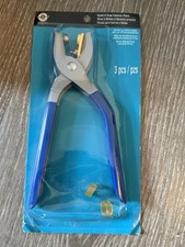 Eyelet Snap Fastener Pliers - Use With 5/32 Eyelets And 7/16 Snap Fasteners
