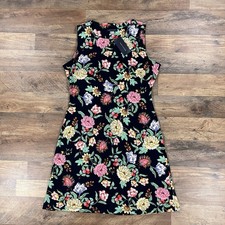 Tommy Hilfiger Dress Womens 8 Floral Sleeveless Lightweight Midi Jersey NEW