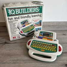 MY AMAZING STARTER IQ Builders Vintage Electronic Learning Games Laptop BOXED