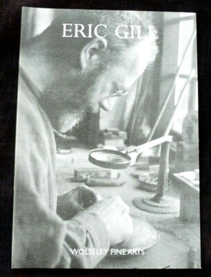 Eric Gill Zeichnungen Und Gravuren 2001 Kunst Exhibition Katalog