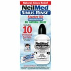 Neilmed Sinus Rinse Starter Kit 10 Premixed Sachets Preservative Free